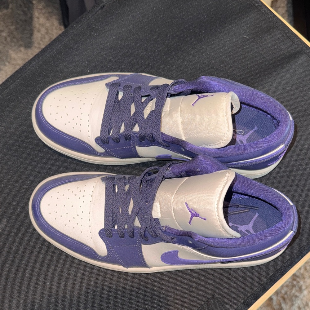 Purple and White Sneakers